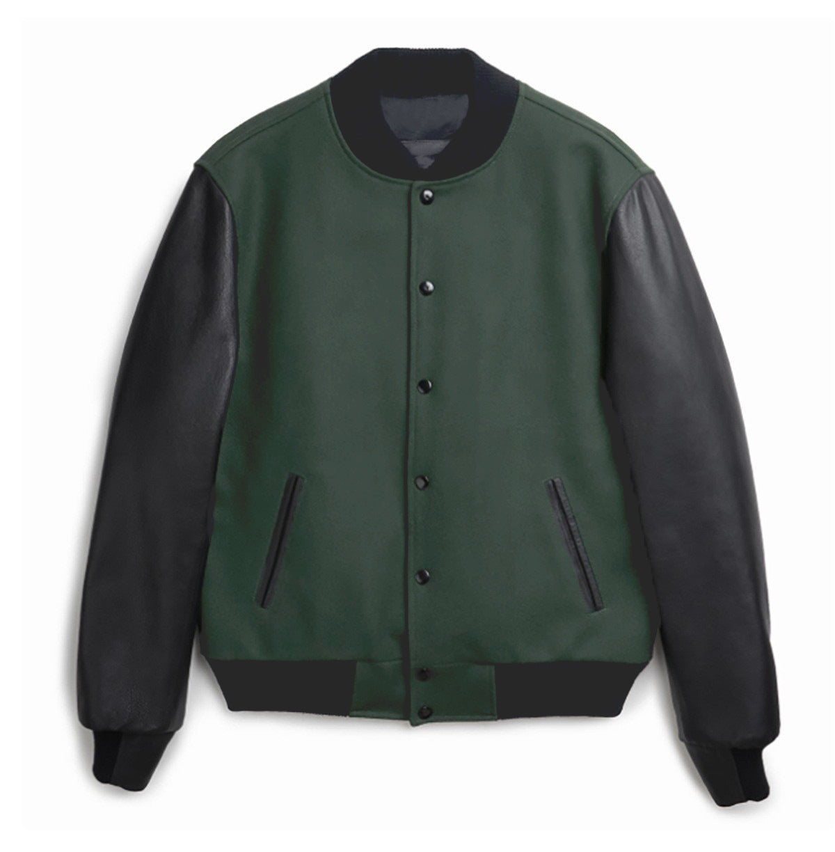 Spliced Single-Breasted Jacket