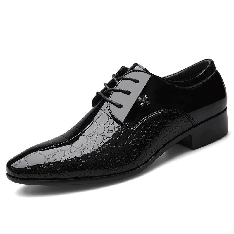Leather Shoes Men'S Business Shoes